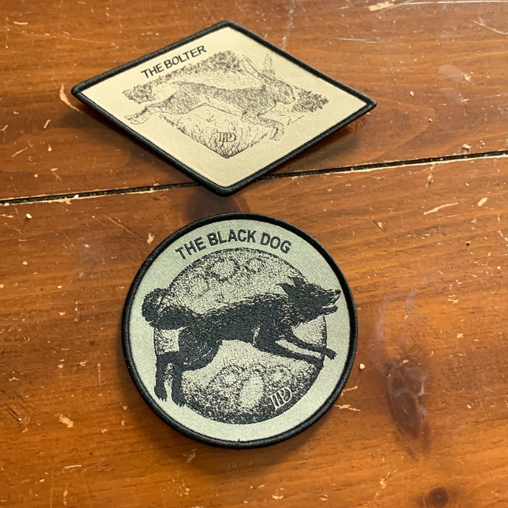 The Bolter and The Black Dog Patches (Combo)